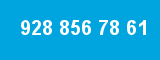 928 856 78 61 928 856 78 61
